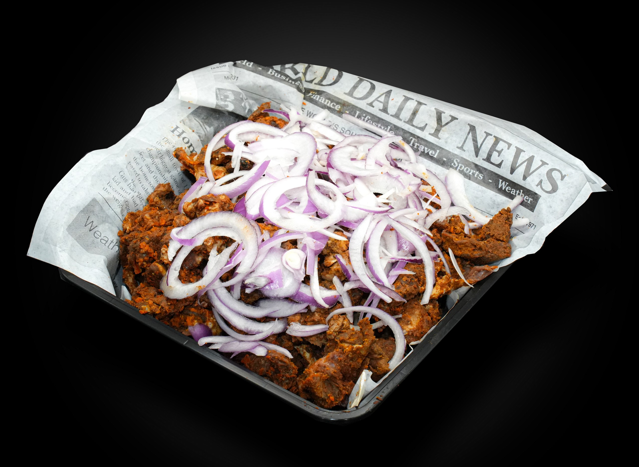 Medium grilled suya variant